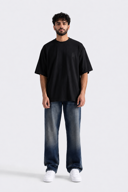 Basic Crew Neck Mid Season Oversized T-Shirt