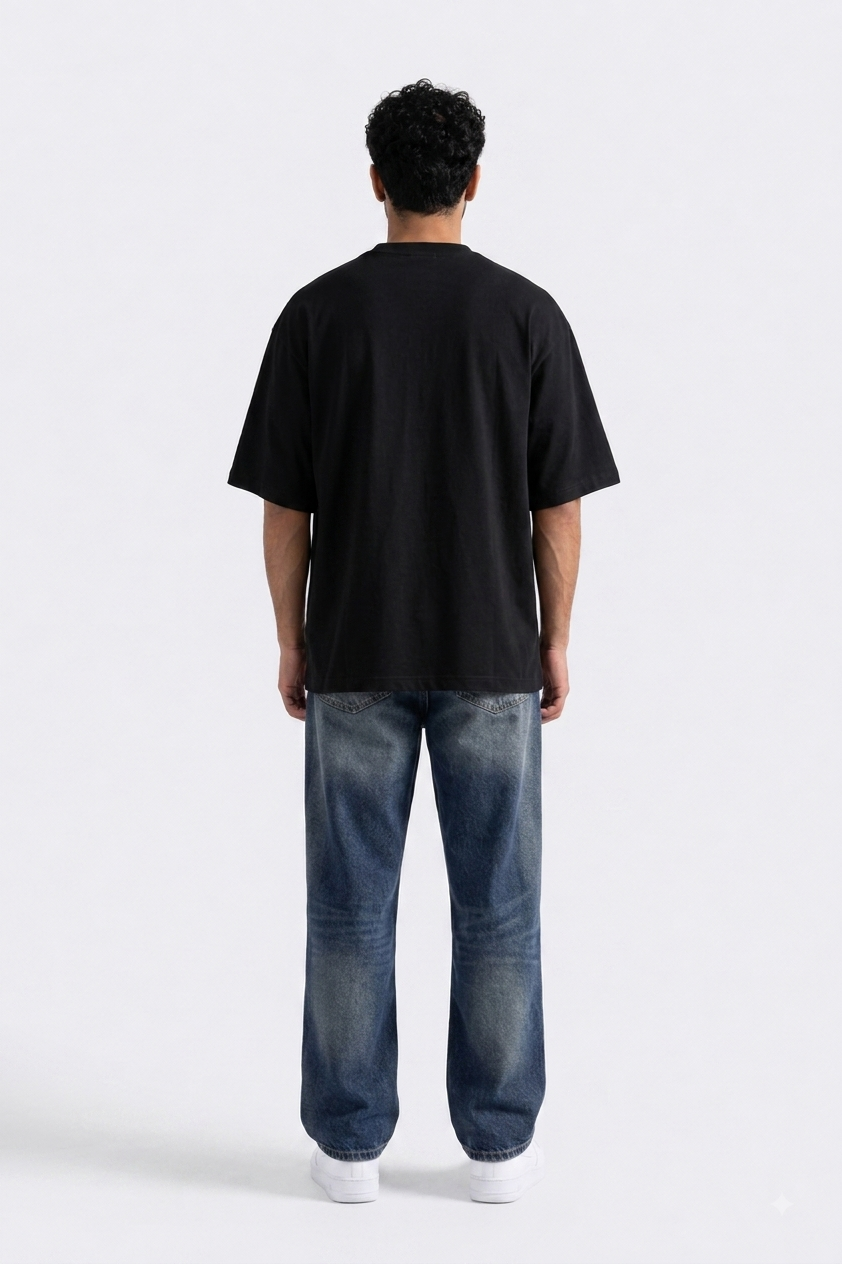 Basic Crew Neck Mid Season Oversized T-Shirt