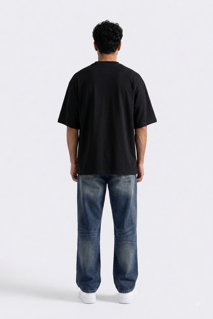 Basic Crew Neck Mid Season Oversized T-Shirt