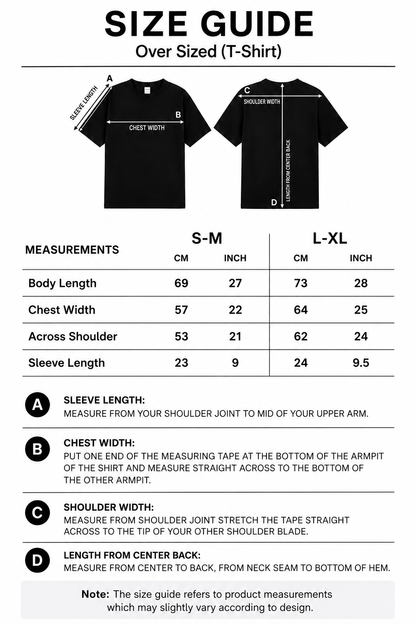 Basic Crew Neck Mid Season Oversized T-Shirt