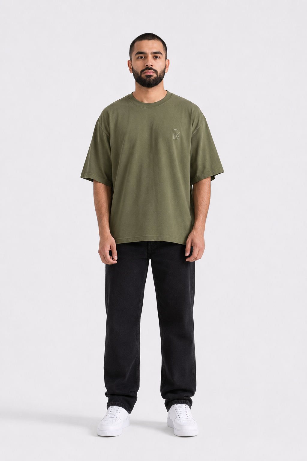 Basic Crew Neck Mid Season Oversized T-Shirt