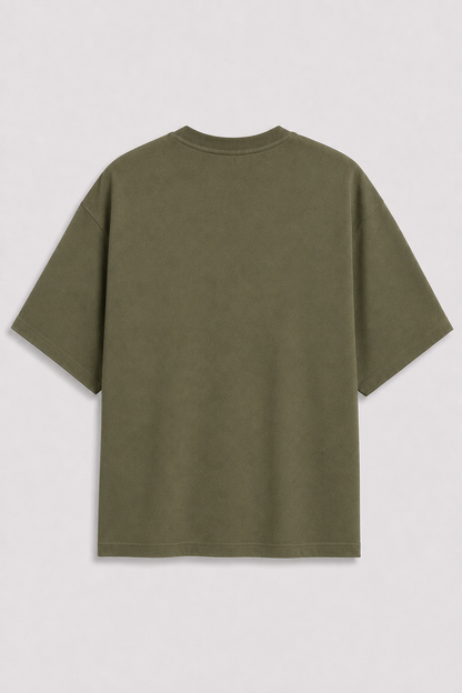 Basic Crew Neck Mid Season Oversized T-Shirt