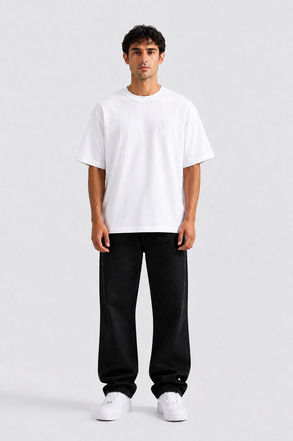 Basic Crew Neck Mid Season Oversized T-Shirt