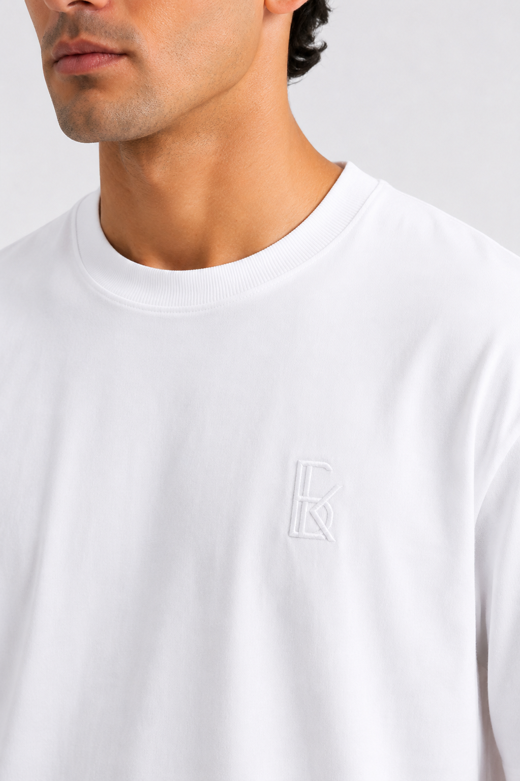 Basic Crew Neck Mid Season Oversized T-Shirt