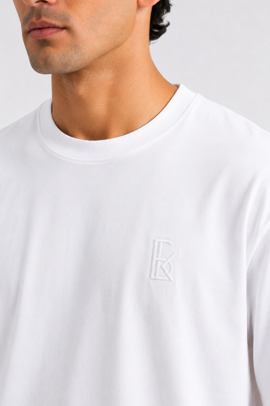Basic Crew Neck Mid Season Oversized T-Shirt